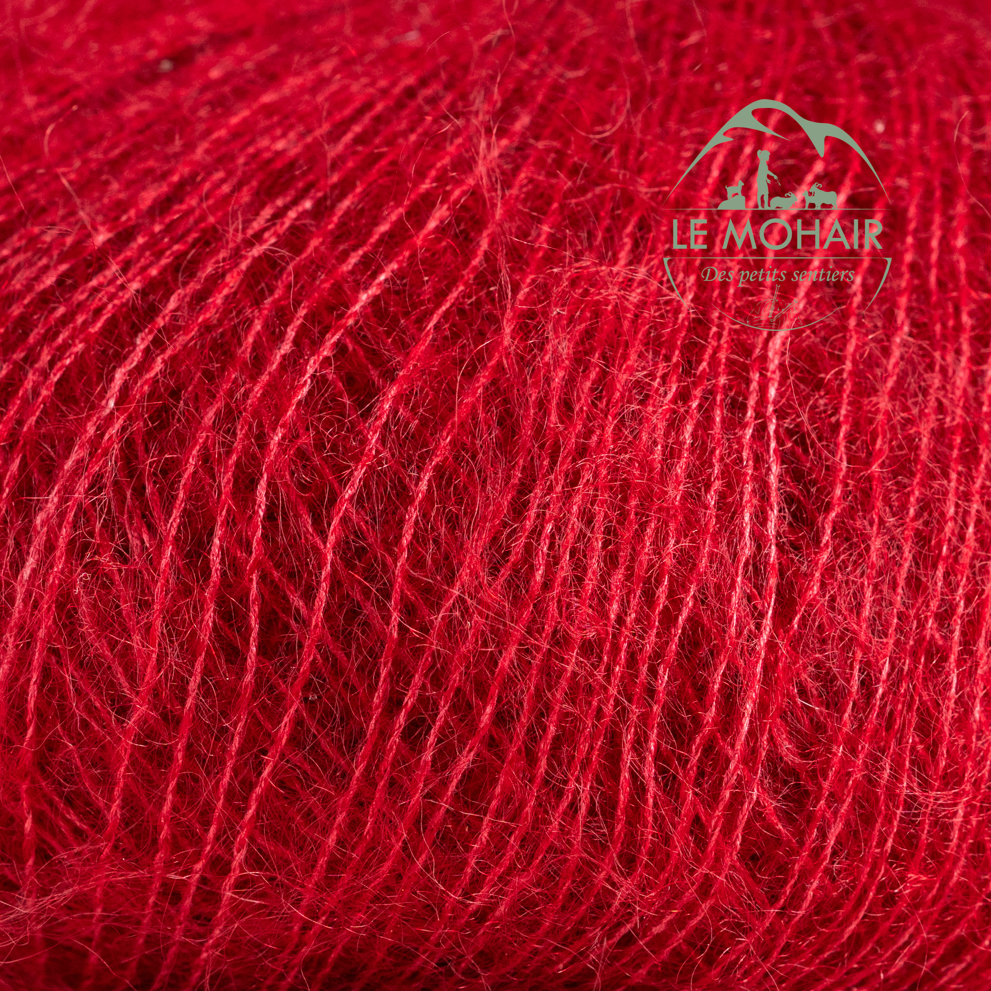 Fil & Pelotes - Dentelle - 55% Mohair 45% Soie - Le Mohair des P'tits Sentiers